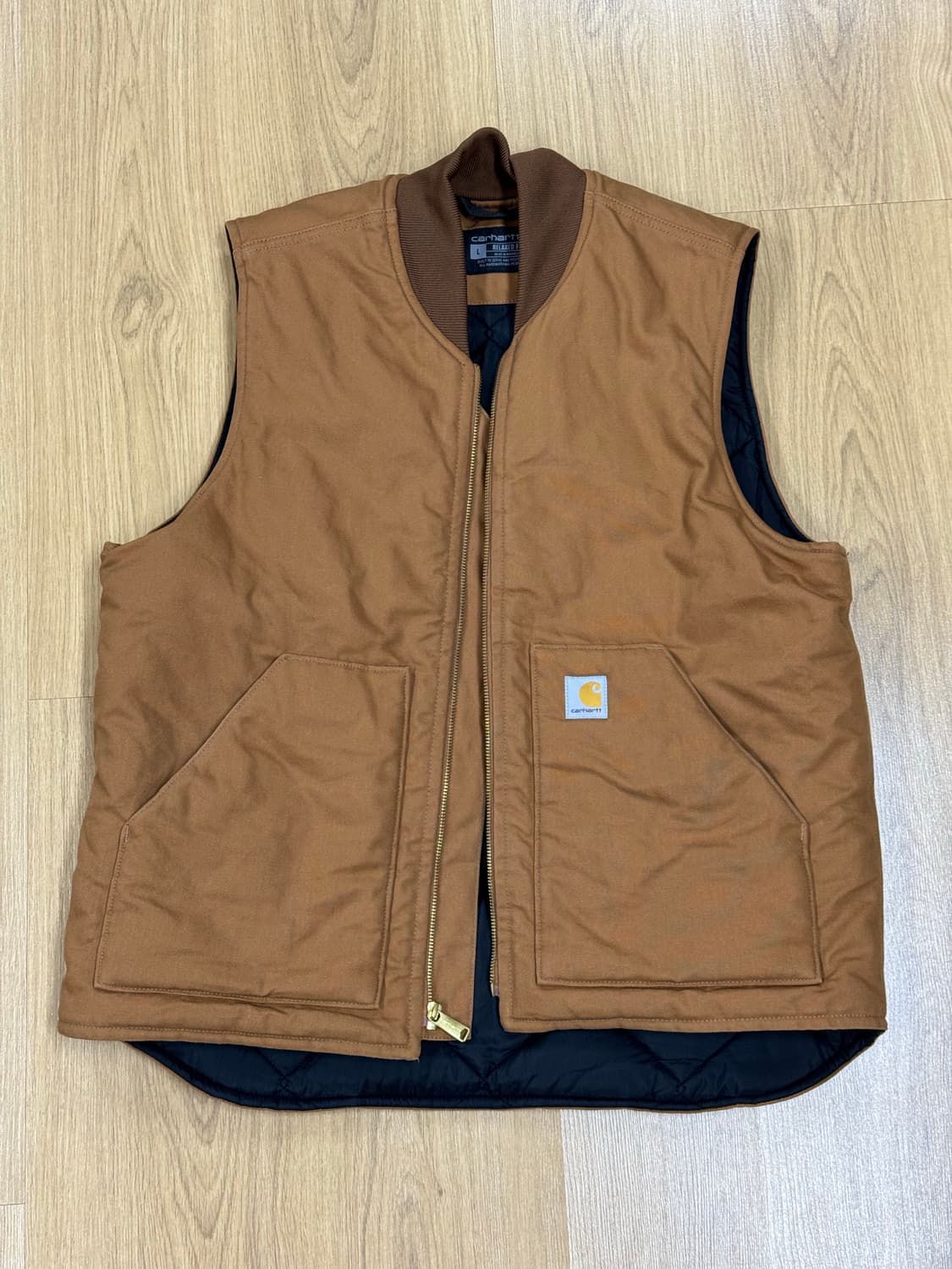 칼하트 덕 베스트 브라운  상품이미지1