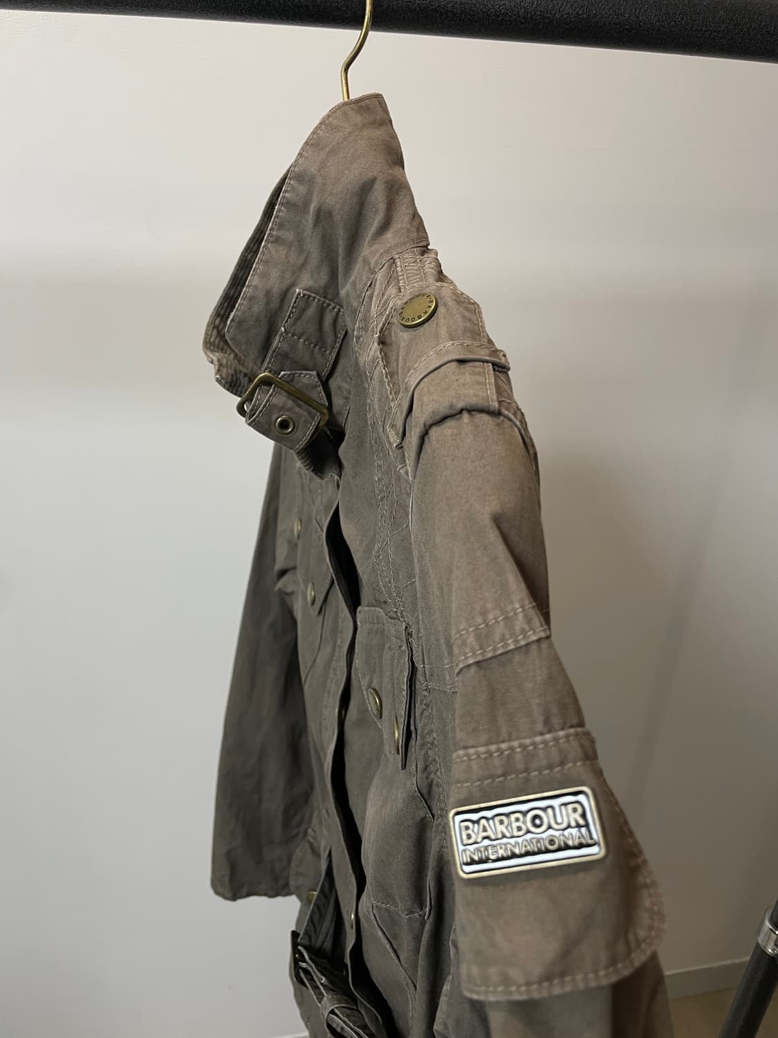 (M) Barour 바버 x 브롬튼 코튼 인터네셔널 자켓 상품이미지5