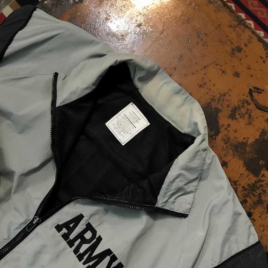 Us army 미군 IPFU 집업 윈드브레이커 자켓 남성 115 빅사이즈 상품이미지3