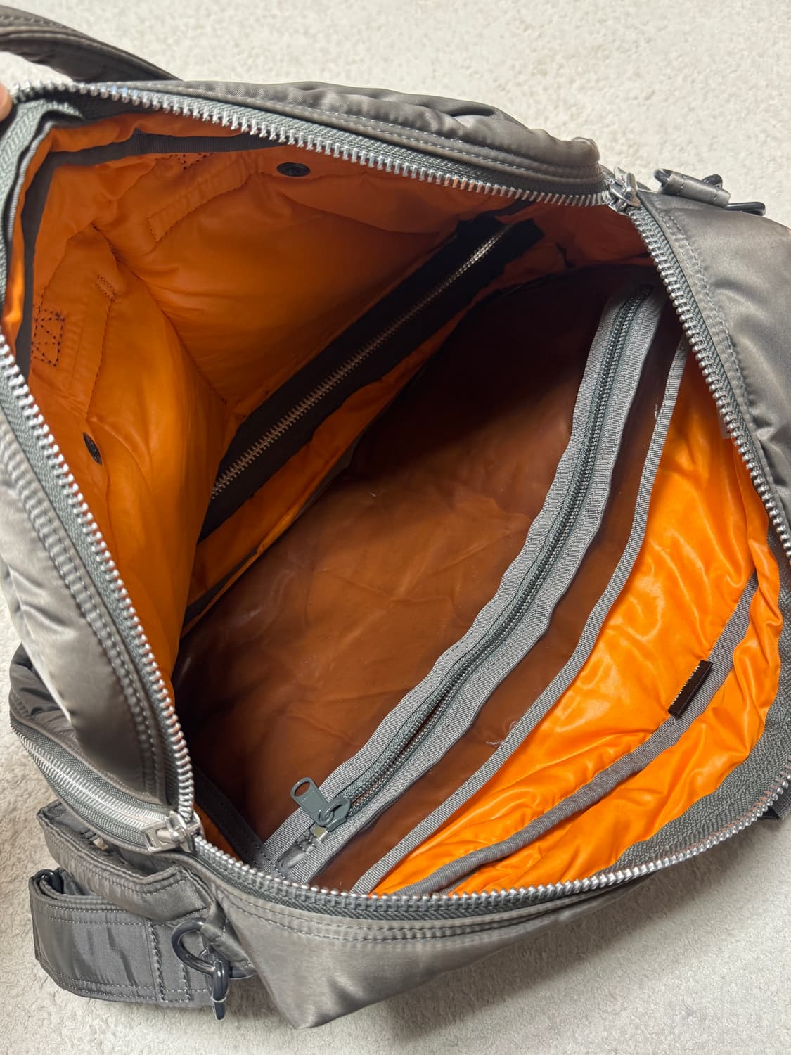 요시다 포터 탱커 3way 브리프 케이스 백팩 실버 상품이미지2