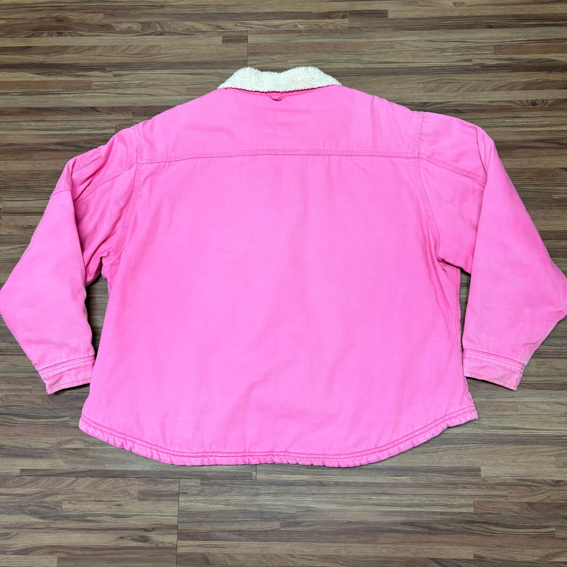 Walls 월스 핑크 보아털 울프죠 시어링 디트로이트 워크 자켓 상품이미지5