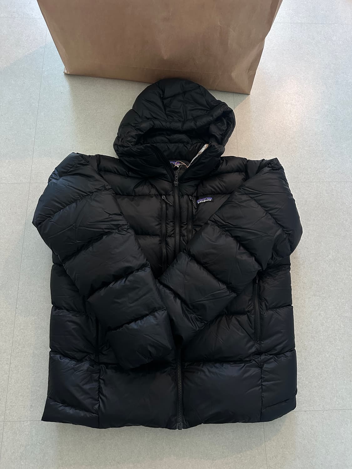 파타고니아 피츠로이 블랙 L 새상품 상품이미지1