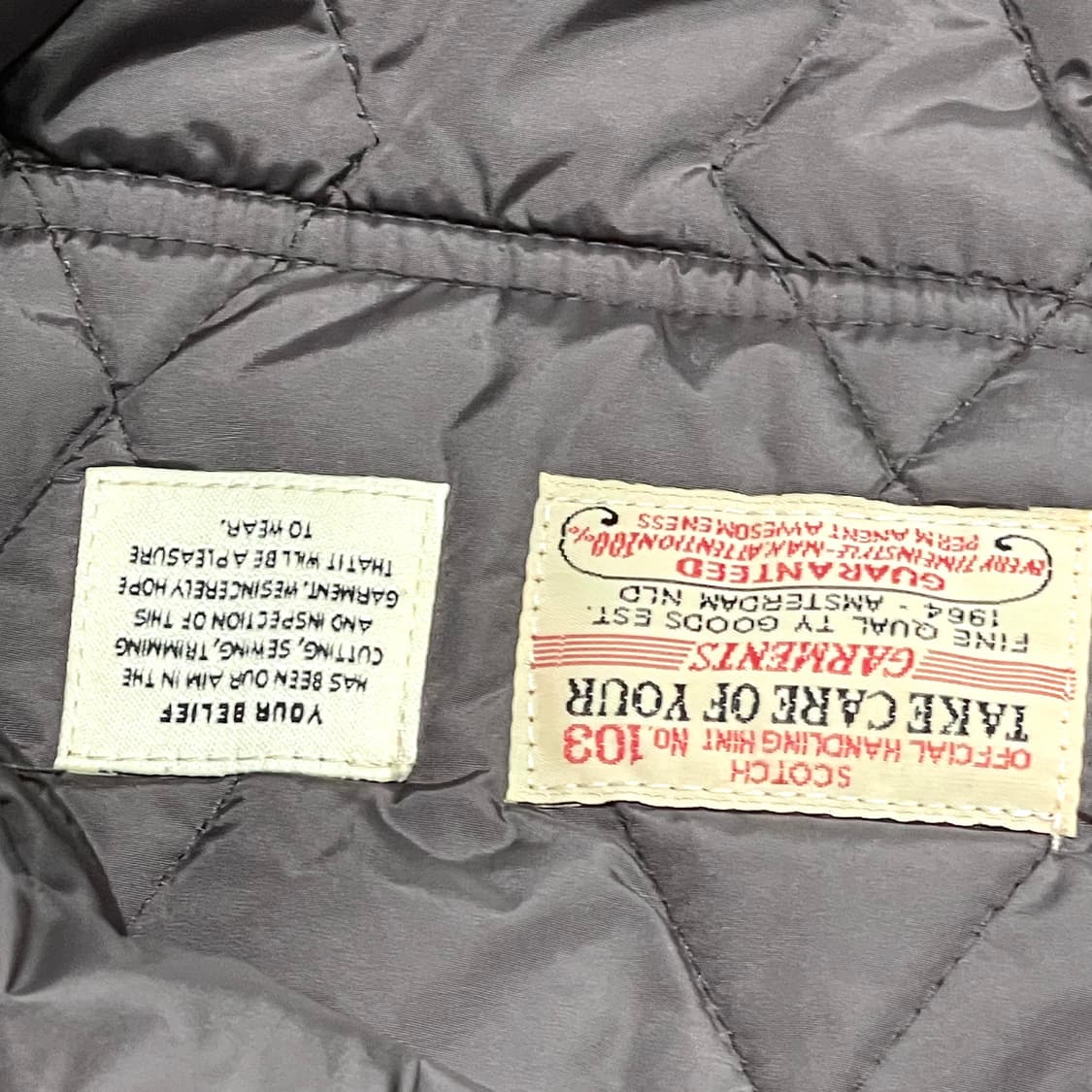 스카치앤소다 카키 퀼팅자켓 여성XXL 상품이미지7