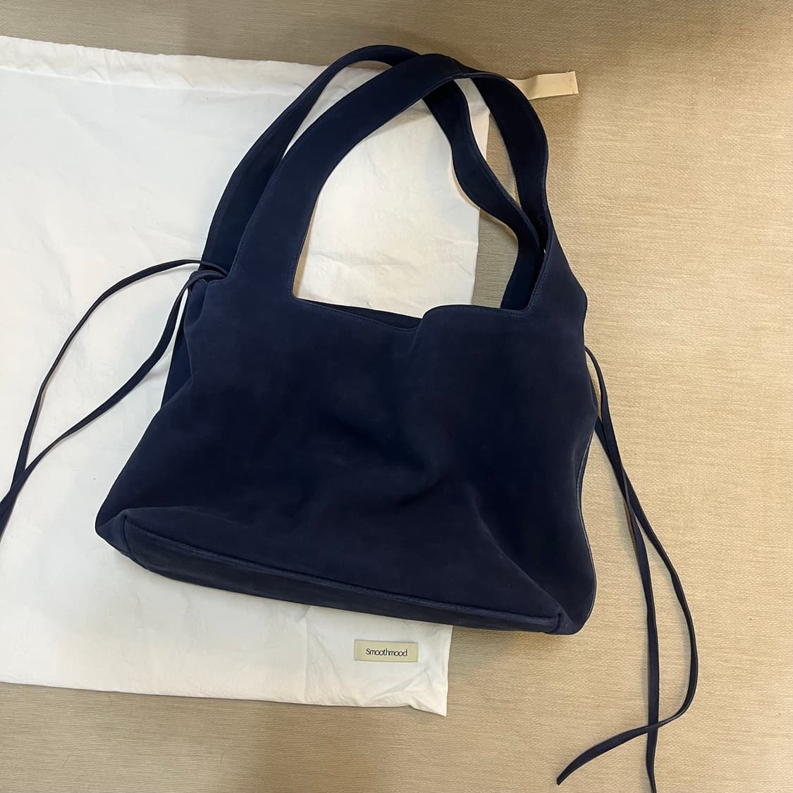 스무드무드 로마백 네이비 스웨이드 상품이미지5