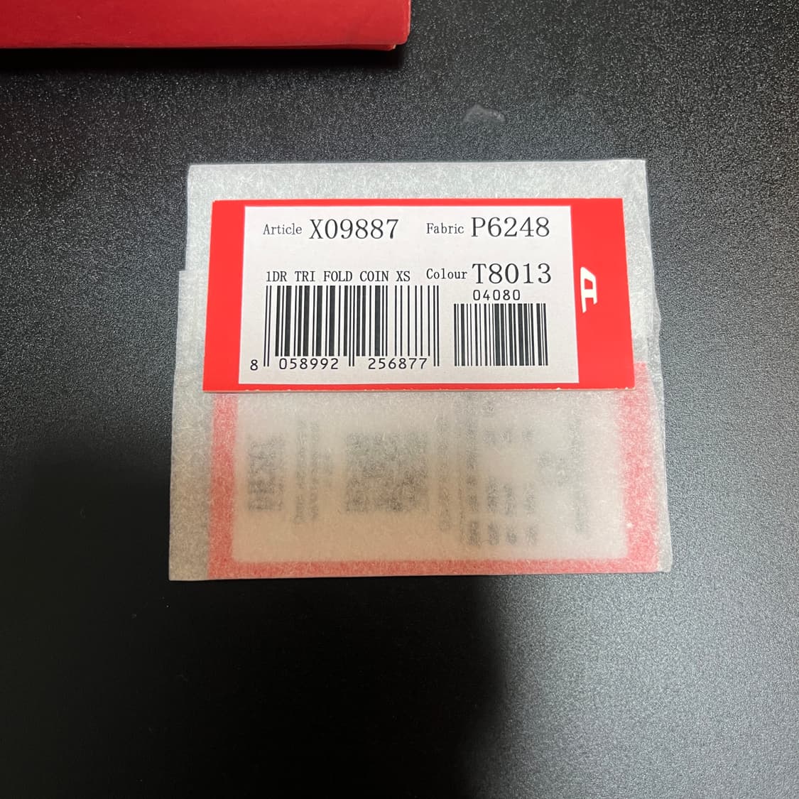 디젤 1DR TRI FOLD 무광 반지갑 블랙  상품이미지10