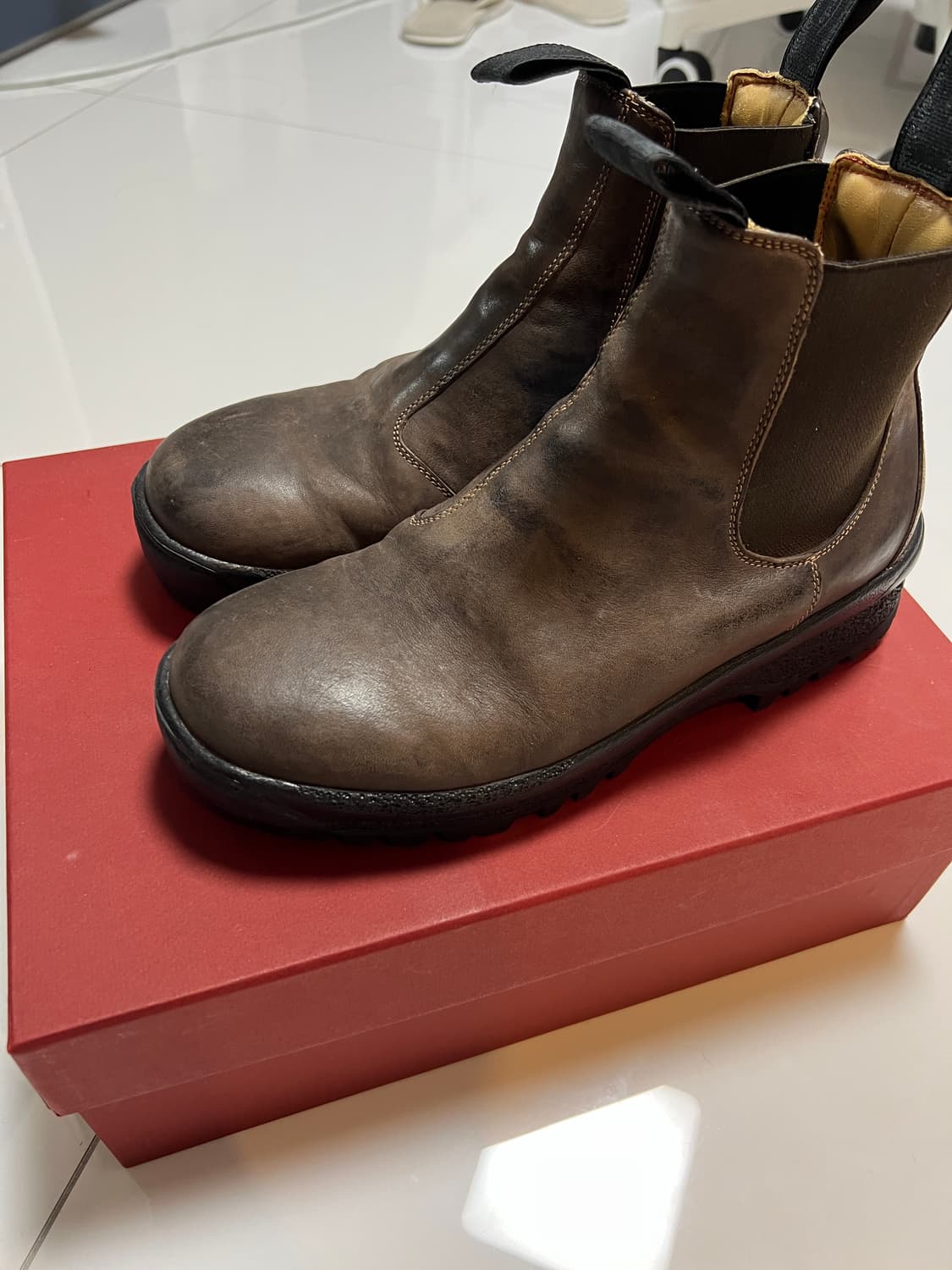 택포30) 그라더스 grds 첼시02 브라운 255 상품이미지2