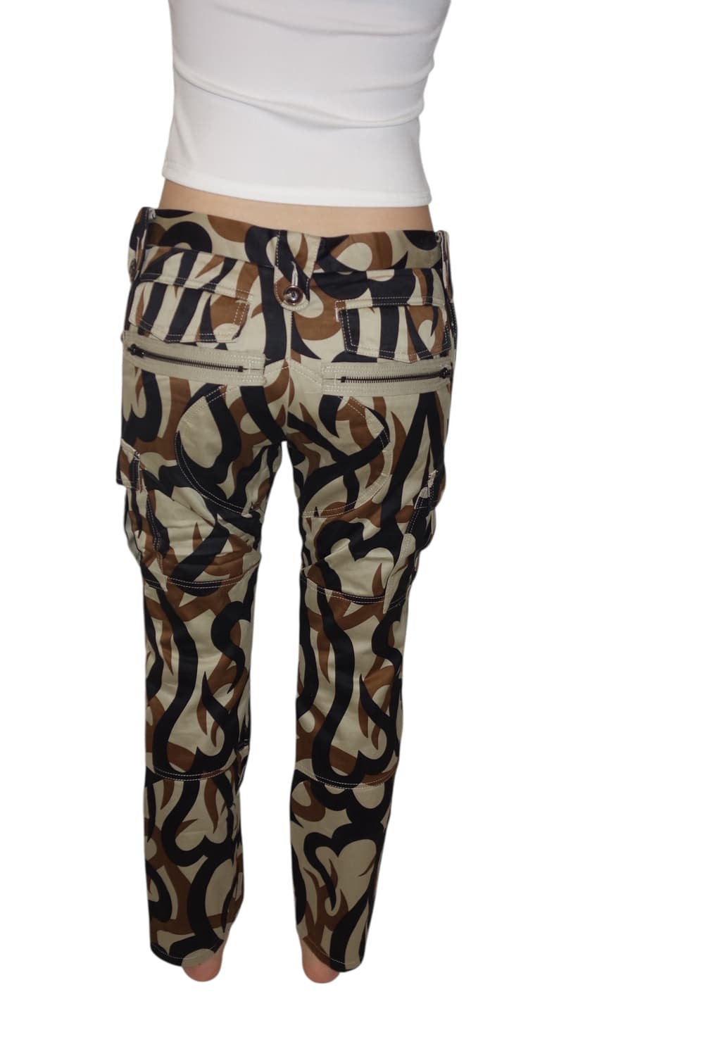 넘버나인 04AW "Give Peace A Chance" 본디지 바지 상품이미지3