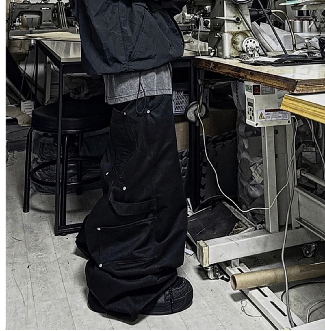 Kagru 카그루 GRU-BRW-SEP BLACK SIZE UP 카펜터 상품이미지1