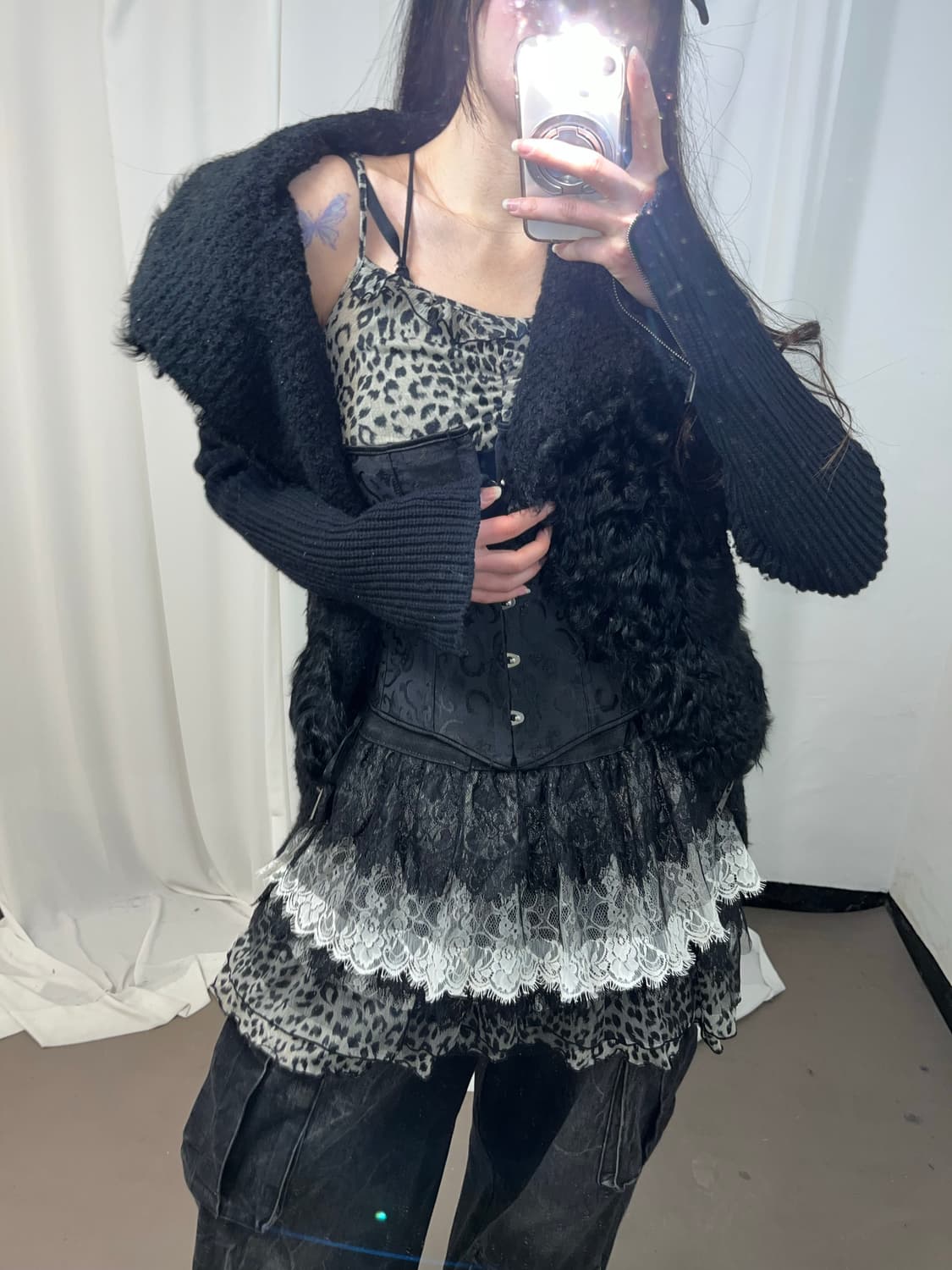 데일리 락펑크 걸 set 상품이미지4