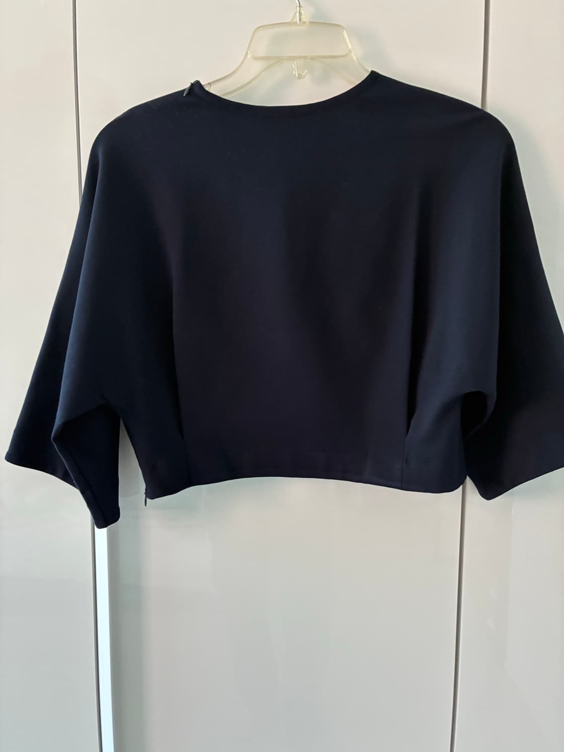 [Jil Sander] 질샌더 네이비 크롭 탑 40 — 거의 새것 상품이미지2