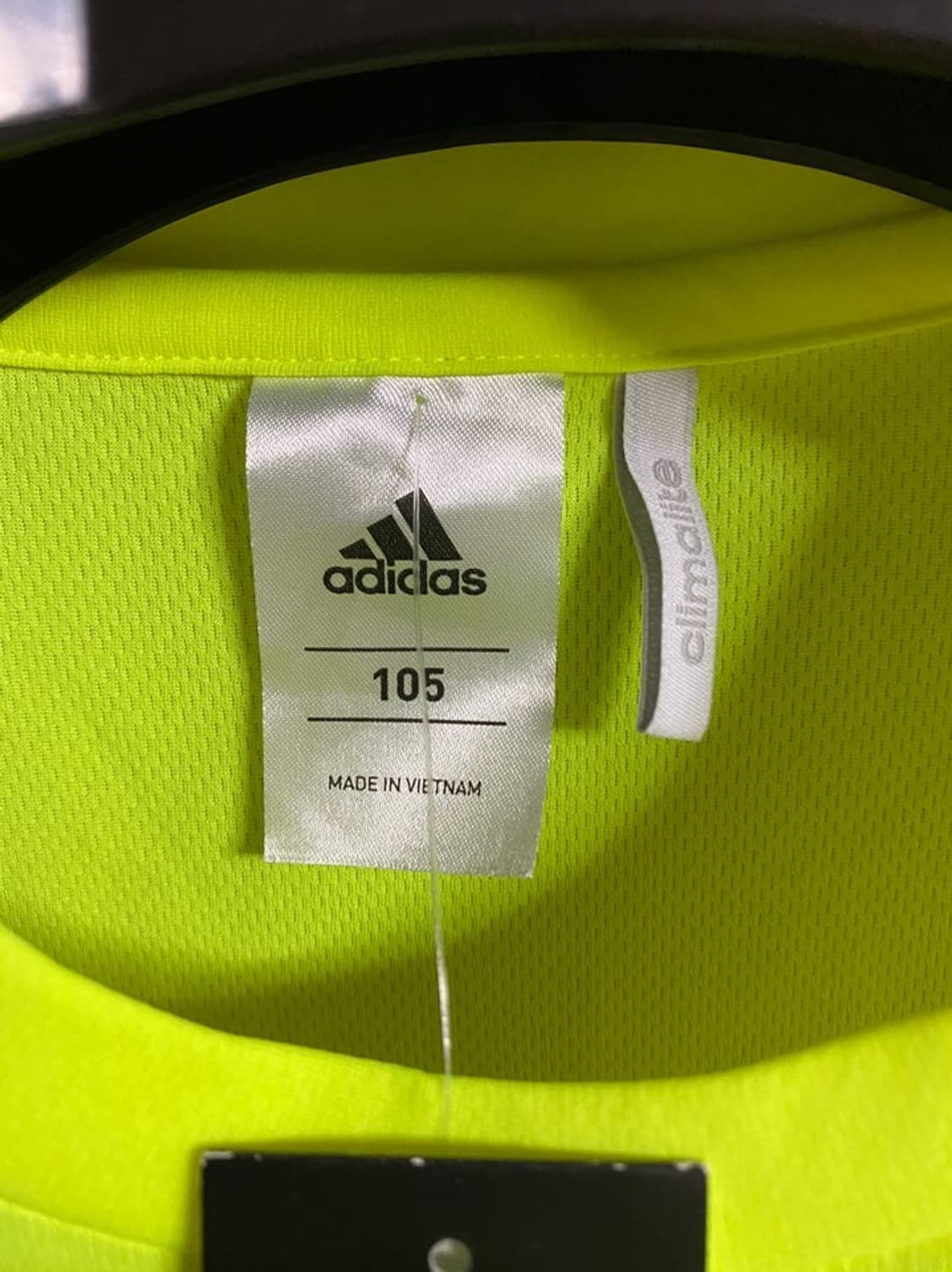 아디다스 클라이마라이트 기능성 라운드넥 티셔츠 형광 상품이미지3