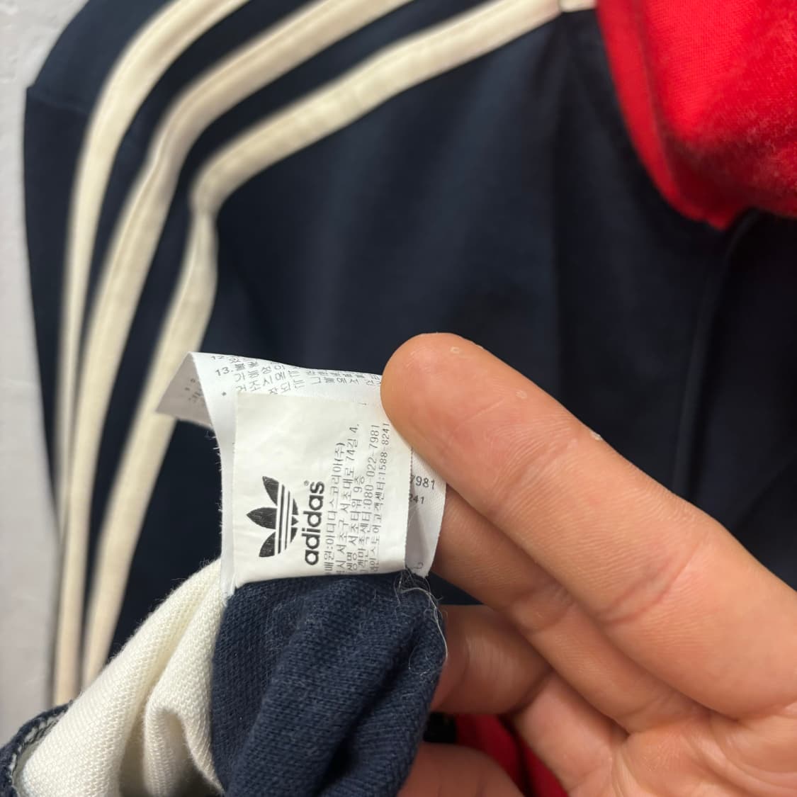 아디다스 파이어버드 배색 유로파 트랙탑 져지 M 상품이미지10