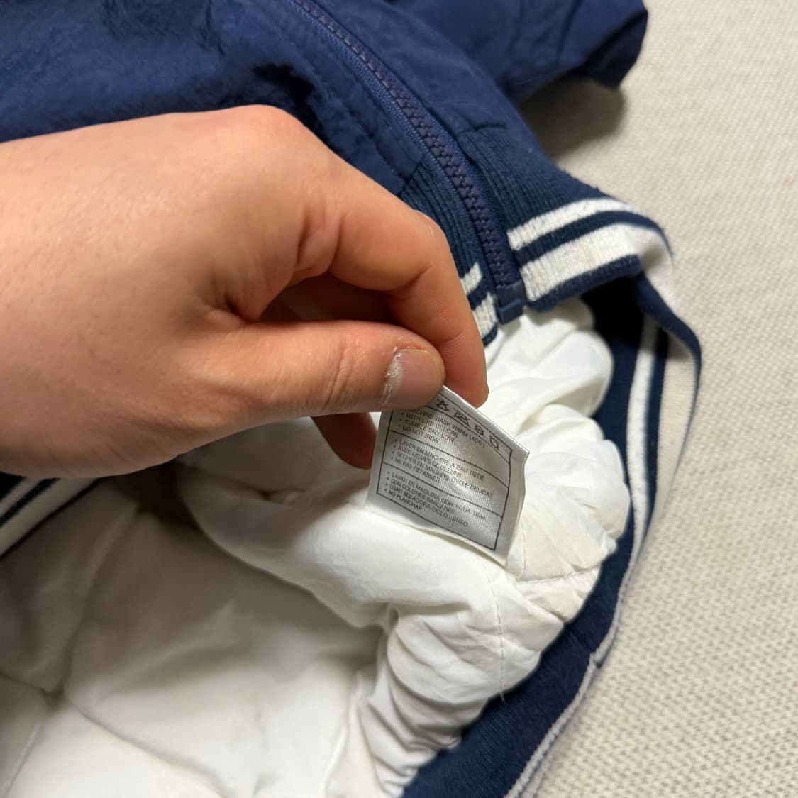 나이키 올드스쿨 빅스우시 누빔 자켓 상품이미지4