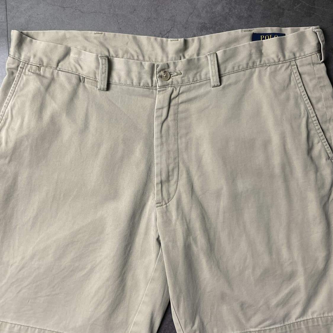 RALPH LAUREN 랄프로렌 빈티지 베이지 치노 하프팬츠 A01082 상품이미지2