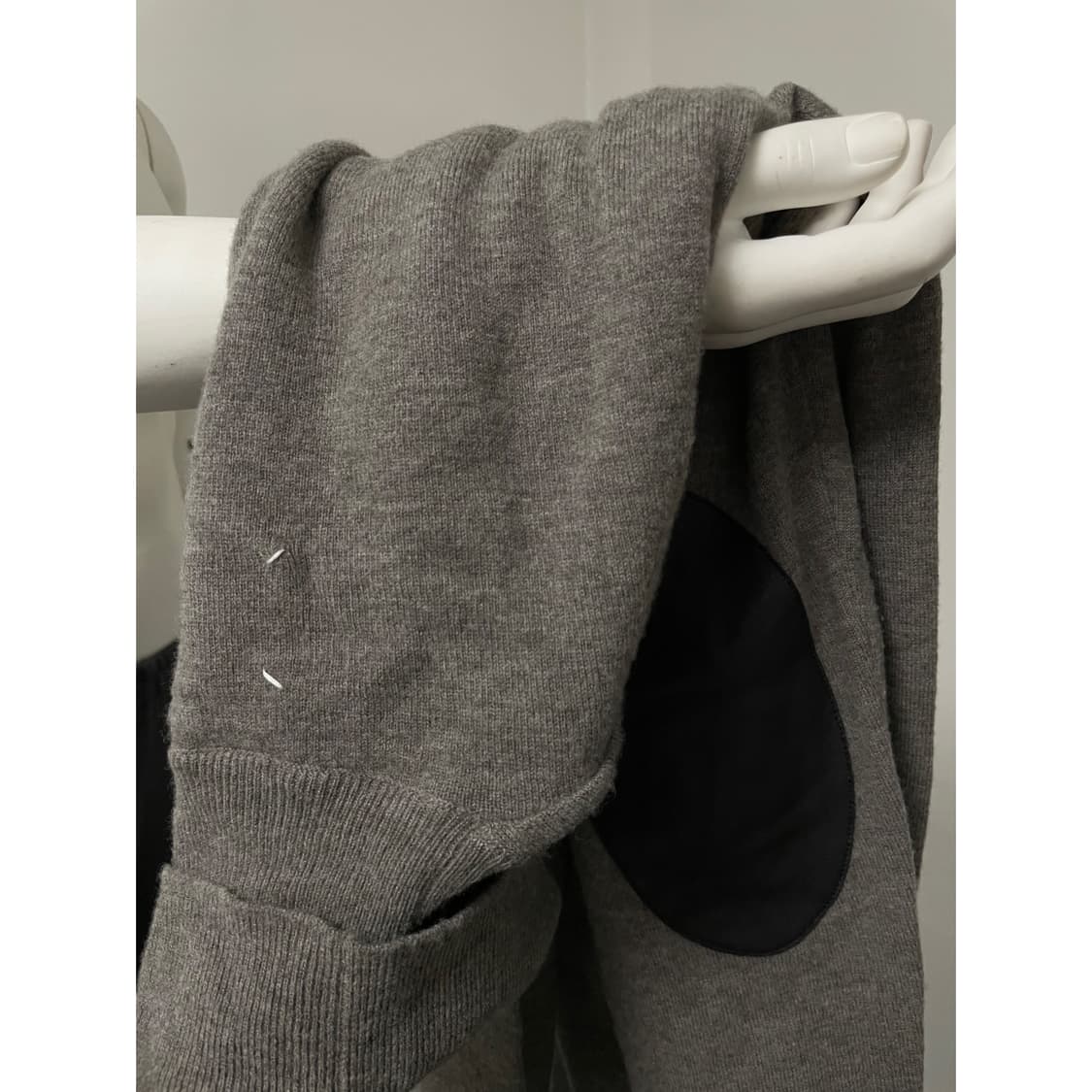 turtle neck elbow patch knit 상품이미지4