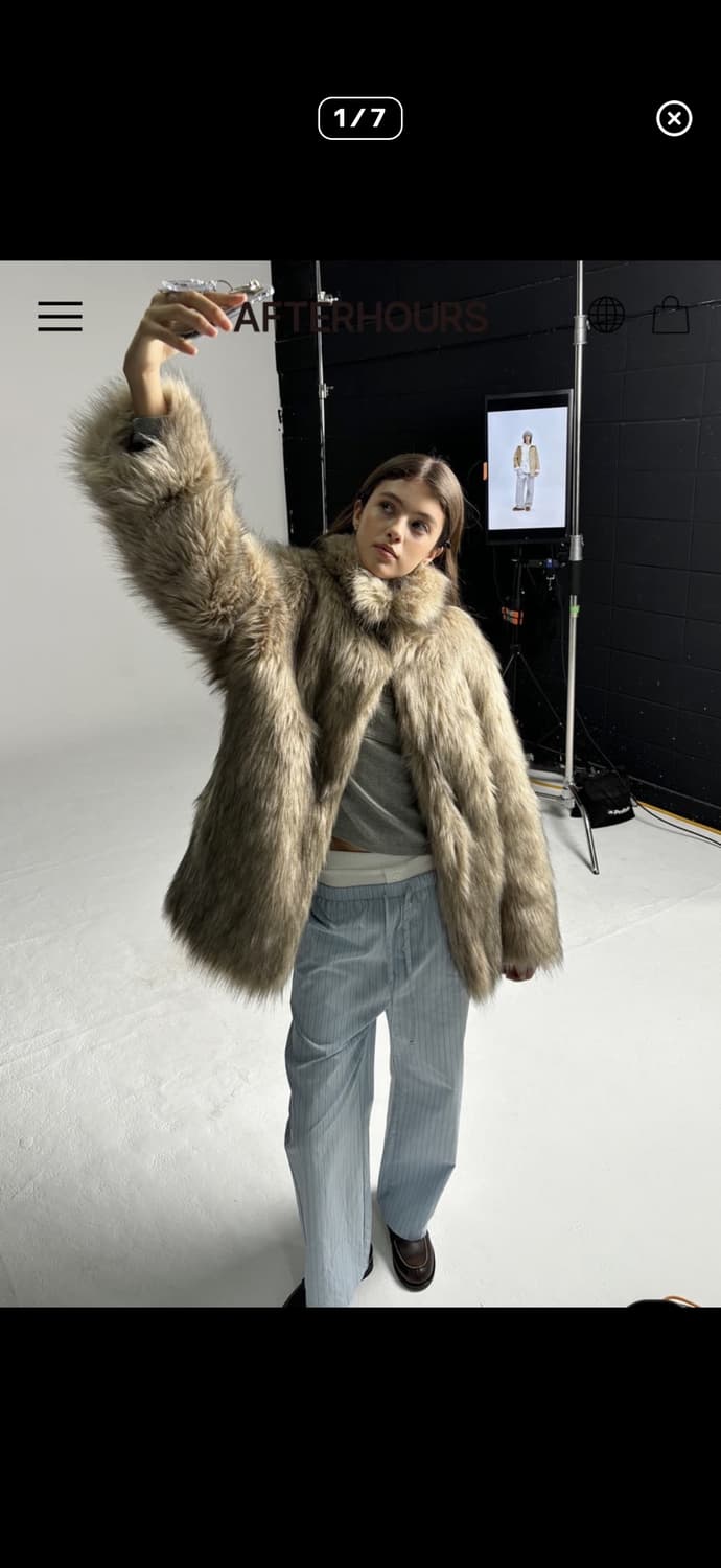 애프터아워즈 퍼자켓 상품이미지1