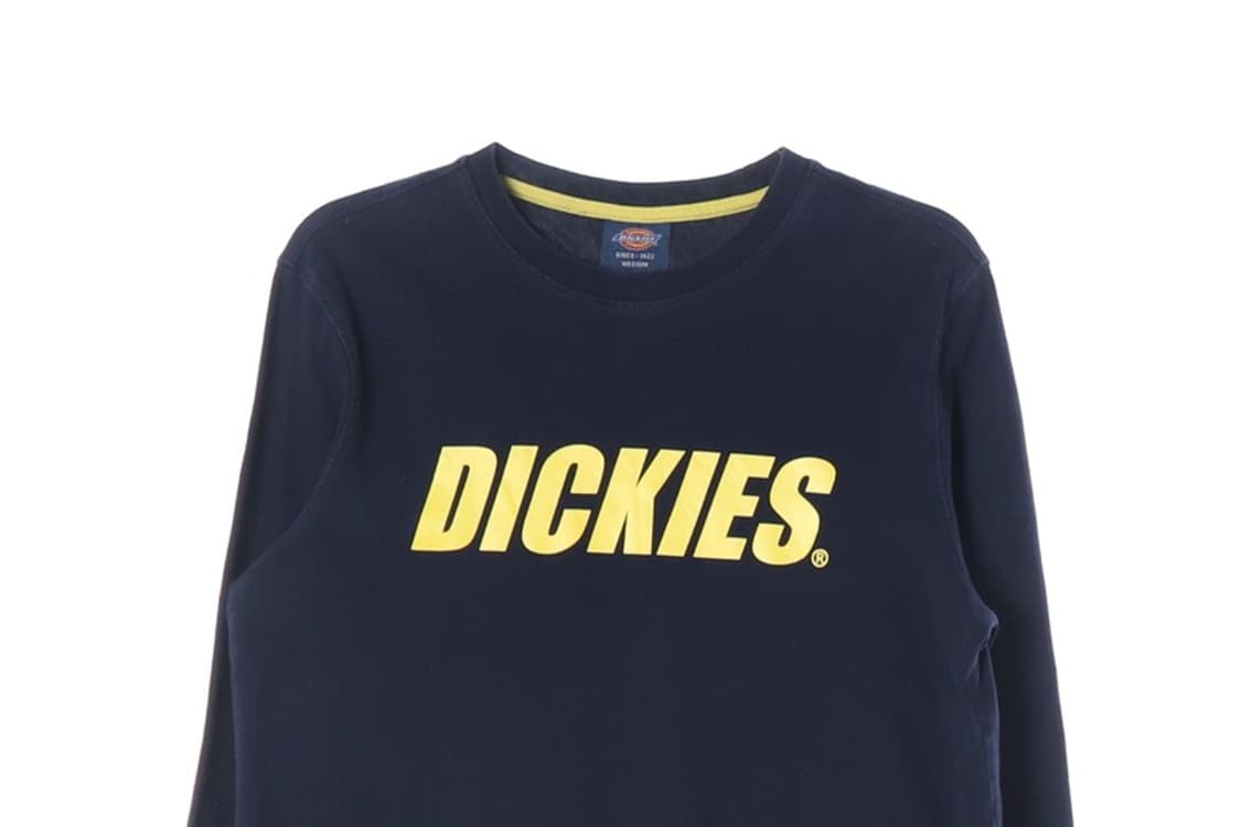 디키즈 빅로고 스펠아웃 네이비 긴팔 티셔츠 M 상품이미지3