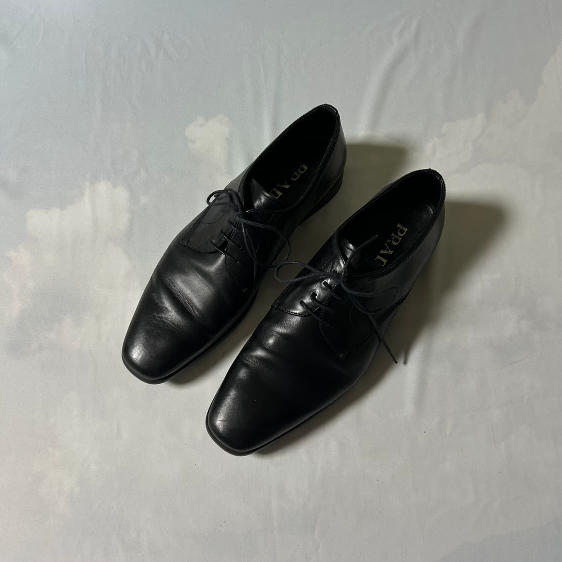 Prada classic semi square toe derby 상품이미지1