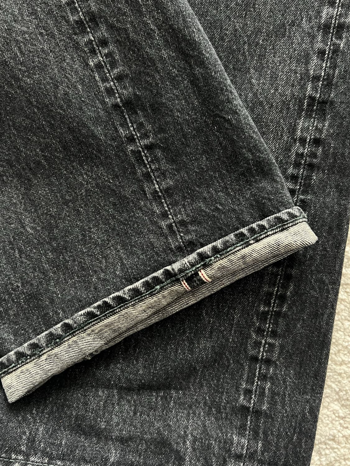 슈가케인 1947 데님 sc42460h 블랙 하드워시 상품이미지8