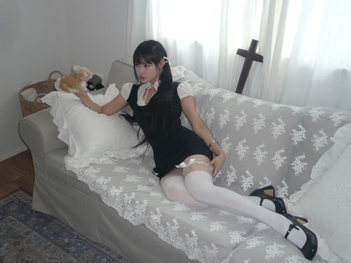 엔젤넘버555 이터널 걸후드 드레스 eternal girlhood 상품이미지5