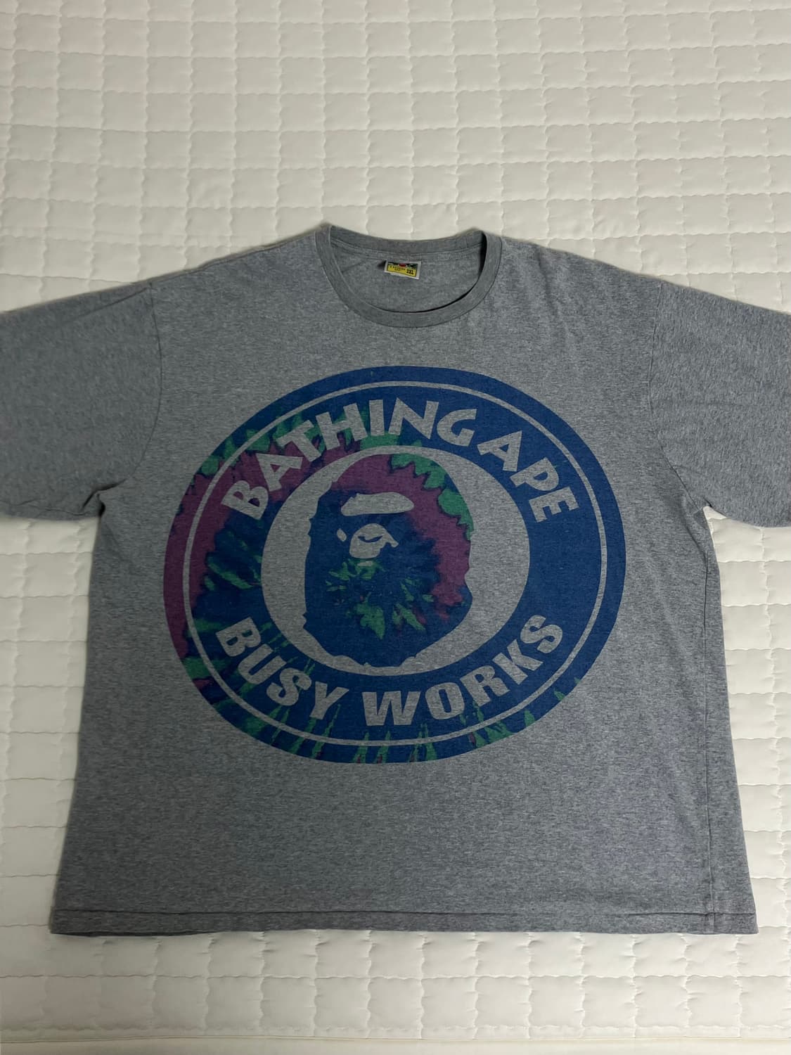 베이프 비지웍스 타이다이 반팔티셔츠 3XL 상품이미지1