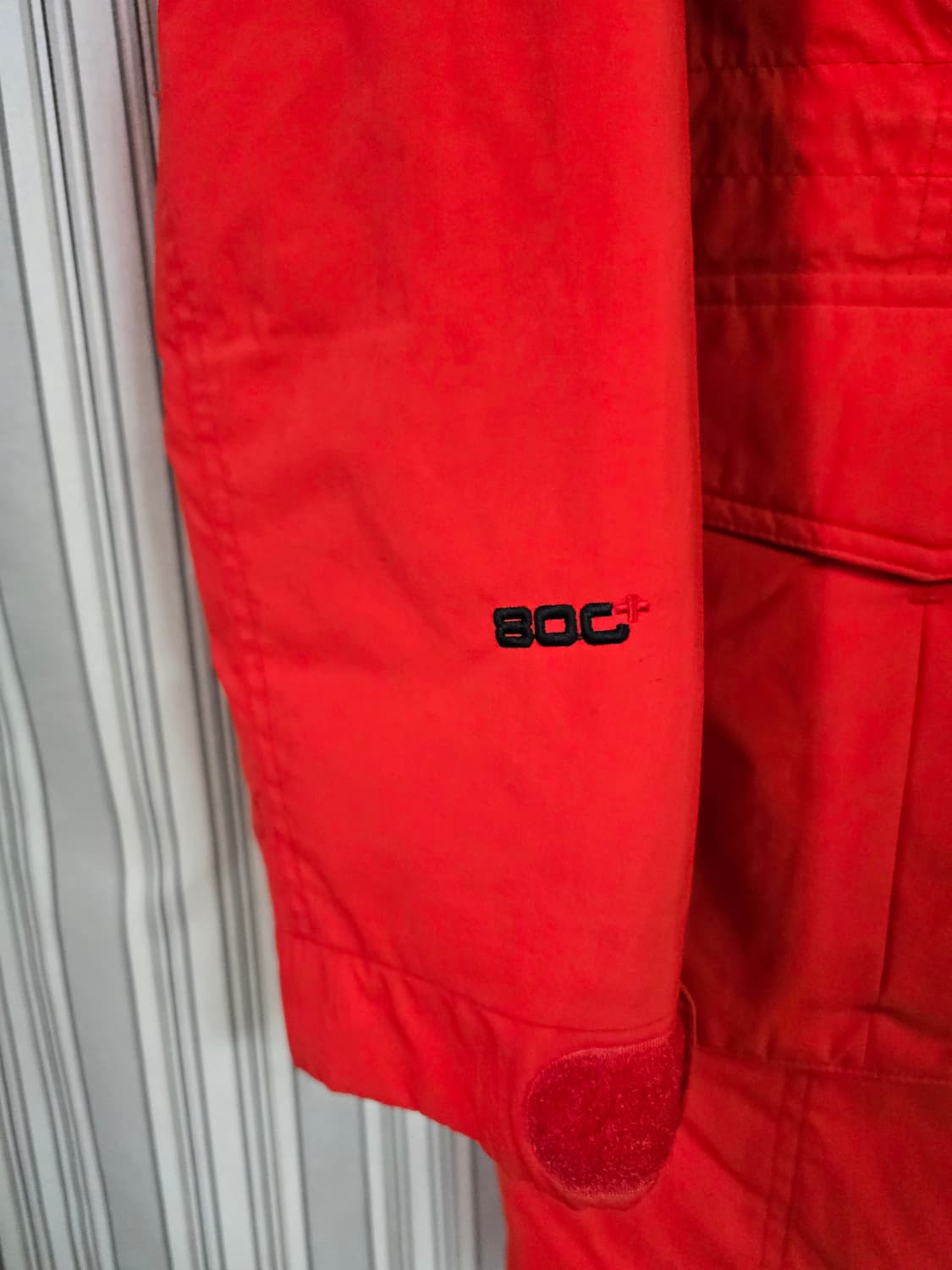 (95)코오롱스포츠 레드 퍼후드 패딩점퍼 상품이미지5