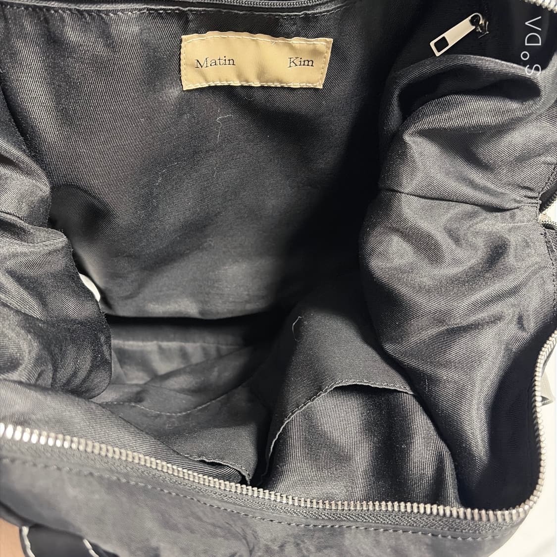 마뗑킴 패브릭 쇼퍼백 블랙 상품이미지8