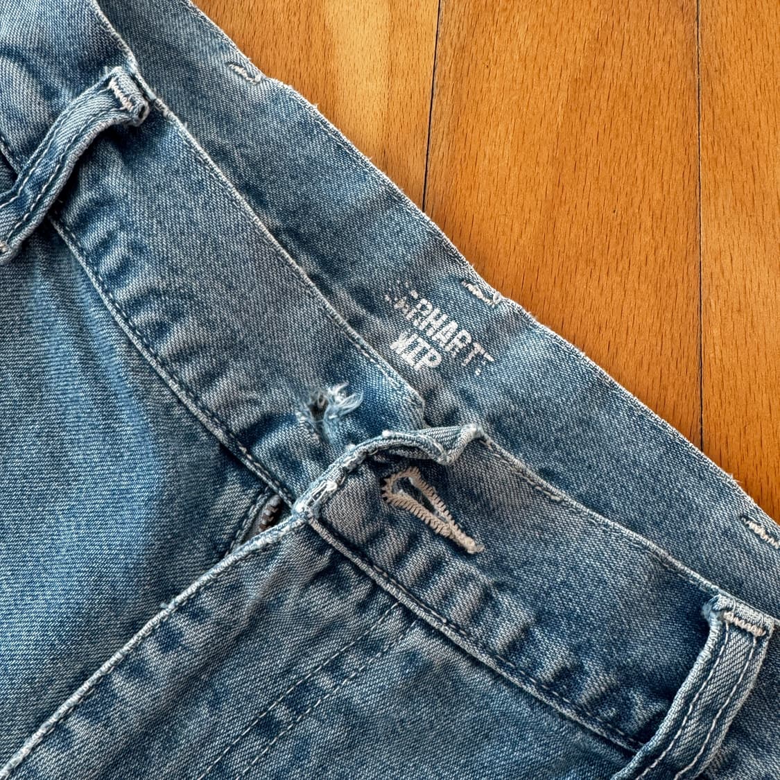 칼하트 WIP 싱글 데님 빈티지 30 상품이미지4