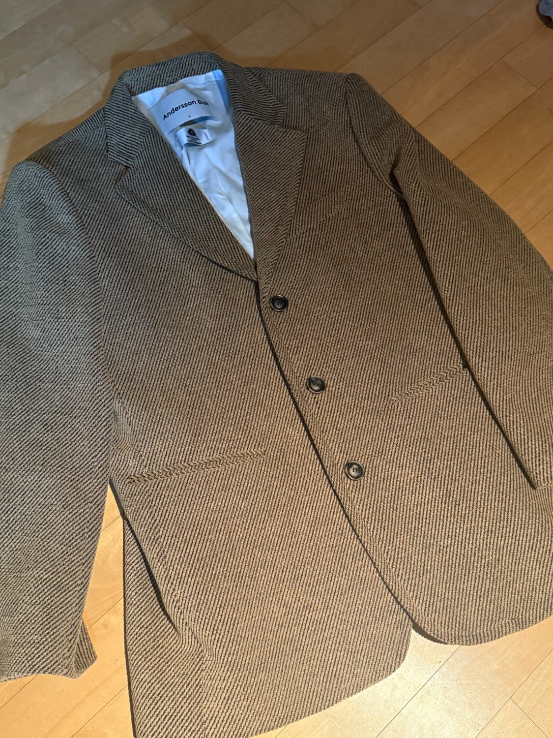 앤더슨벨 알란 뉴 대디 자켓 옐로우 L 상품이미지2