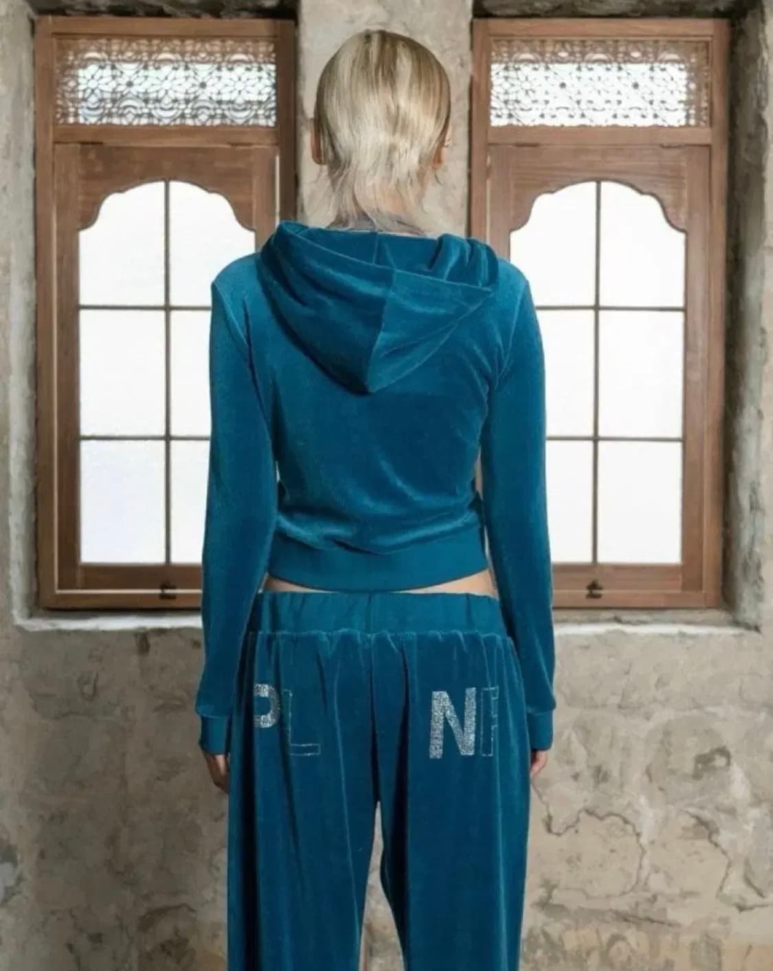 플리즈노팔로우 벨벳 셋업 플노팔 벨로아 상품이미지2