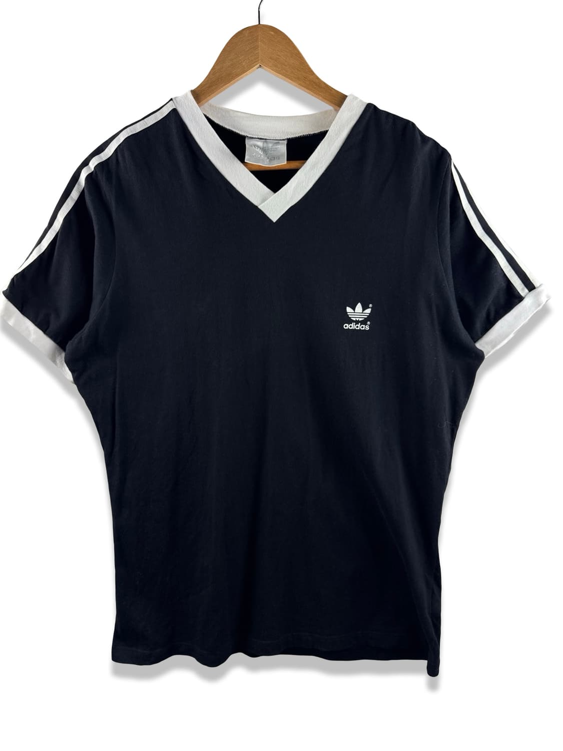 90S 아디다스 브이넥 링거티셔츠2747 상품이미지1