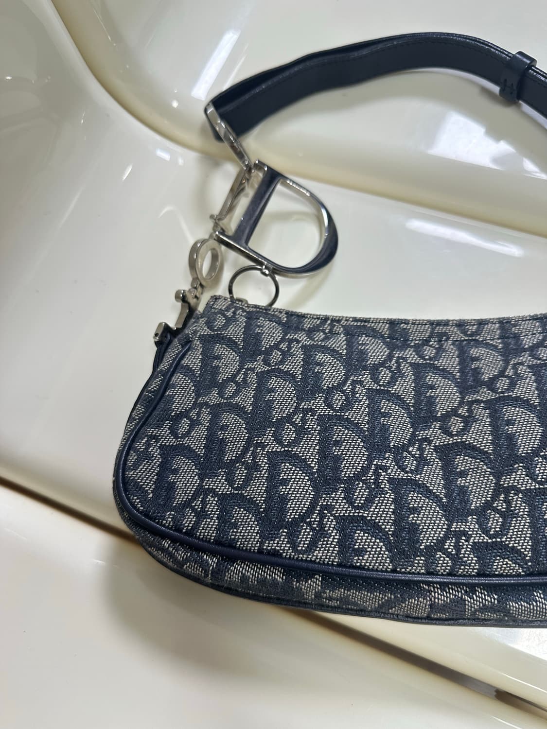 [A 정품] 디올 오블리크 D링 숄더백 상품이미지3