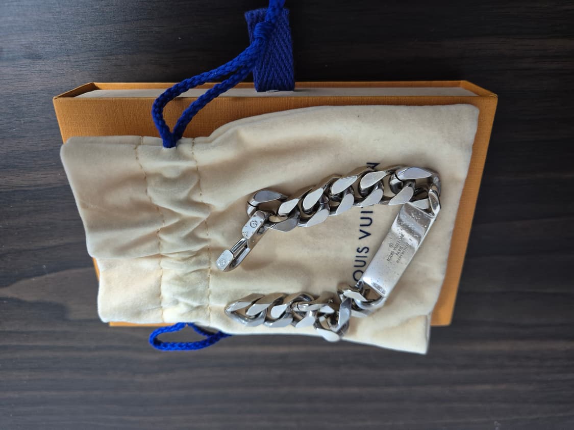 루이비통 모노그램 체인 브레이슬릿/M 상품이미지3