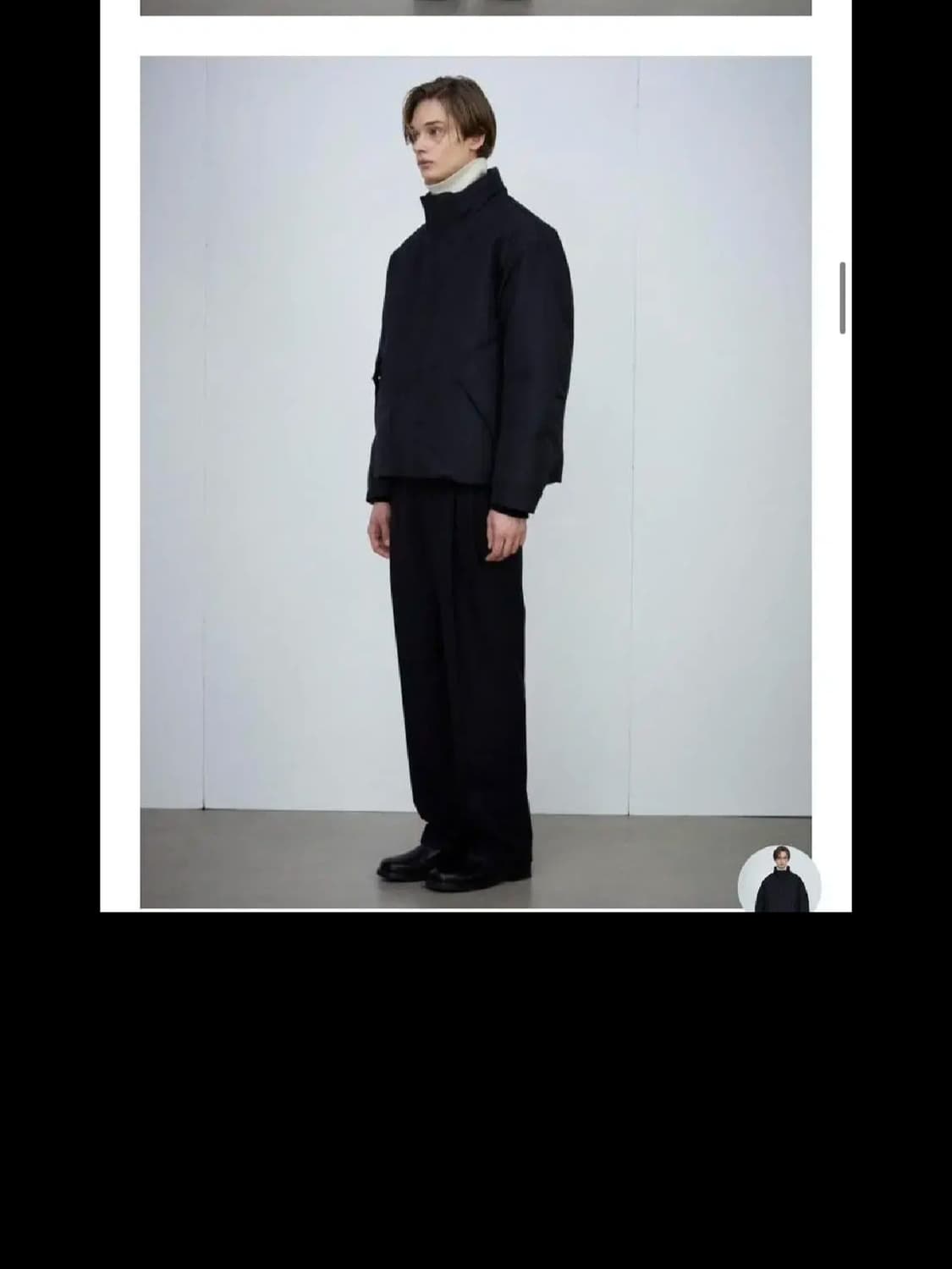 질스튜어트뉴욕 olmetex 다크네이비 패딩 L 상품이미지3