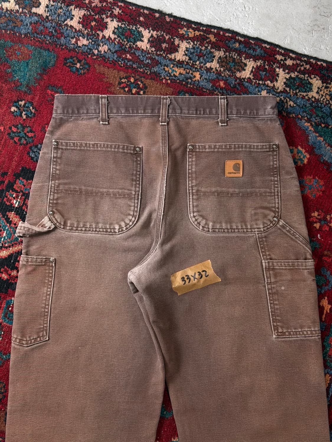 OG 칼하트 더블니 다크브라운 칼하트 B136 DKB 썩블니 상품이미지6