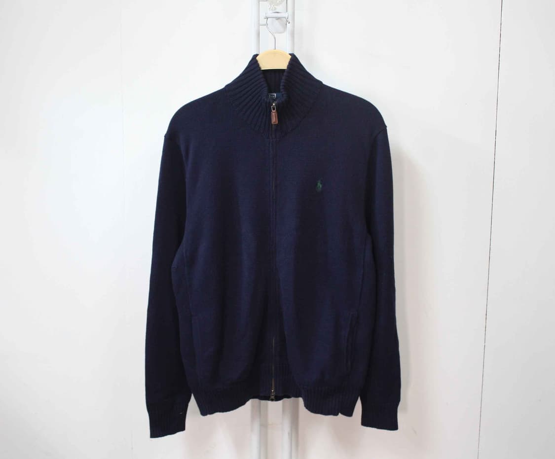 N-10557/폴로 정품 남성용 집업 가디건 XL 상품이미지1