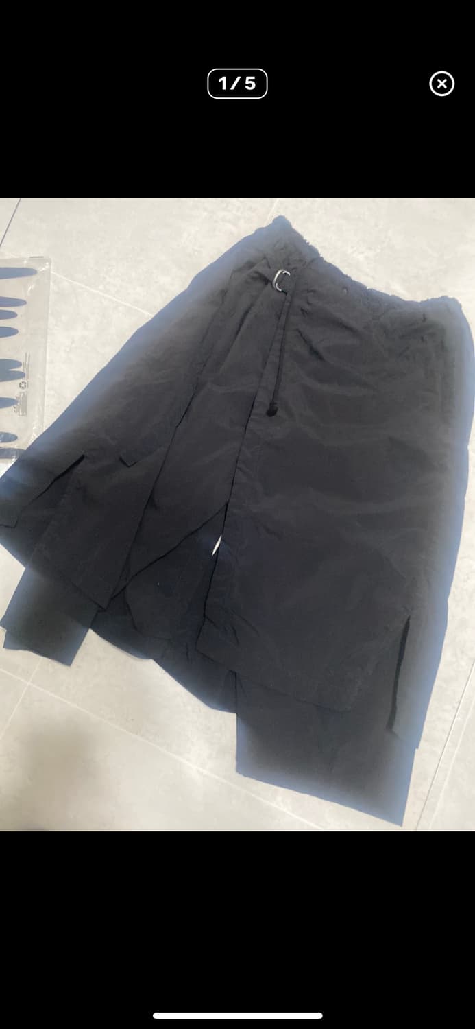 yohji yamamoto 요지 야마모토 랩팬츠 상품이미지1