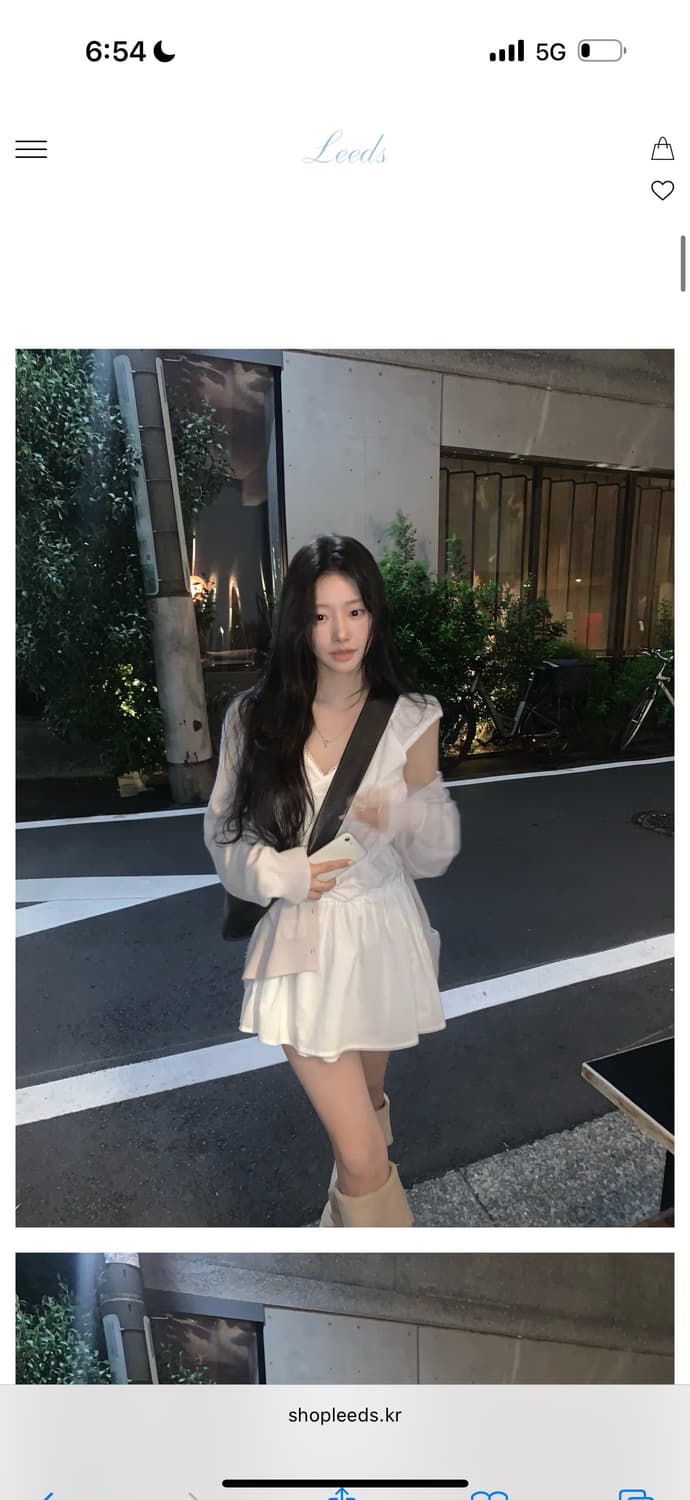 리즈 캐시미어 가디건 라벤더 컬러 상품이미지2