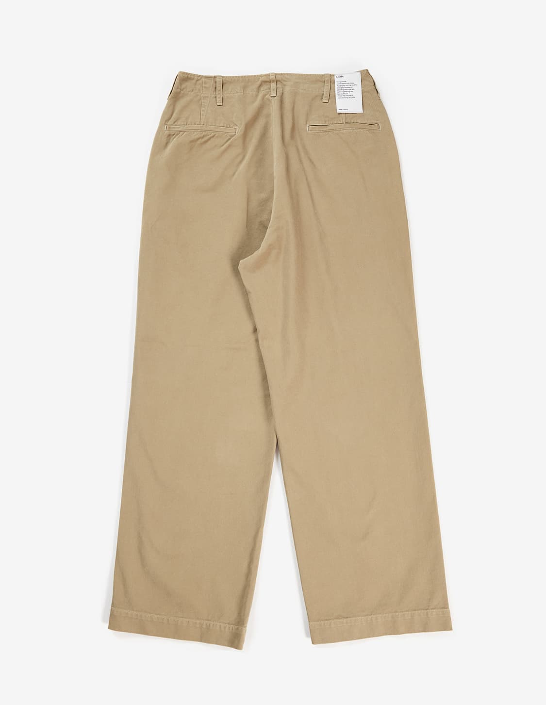 [6] 시오타 웨폰 치노 43khaki / Stone washed 상품이미지2