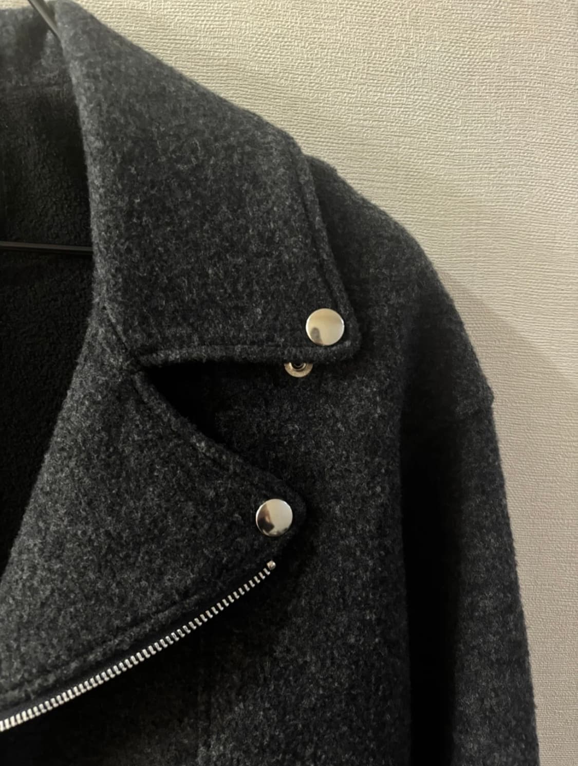 주카 차콜 라이더 자켓 상품이미지3