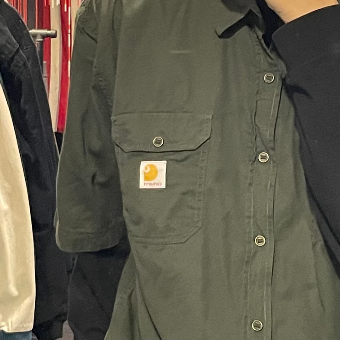 [IM] carhartt 칼하트 카키 반팔셔츠 상품이미지6