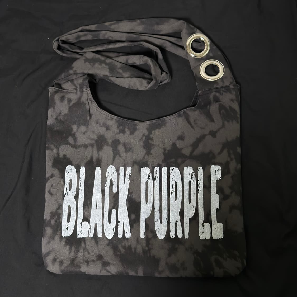 블랙 퍼플 크로스백 상품이미지1