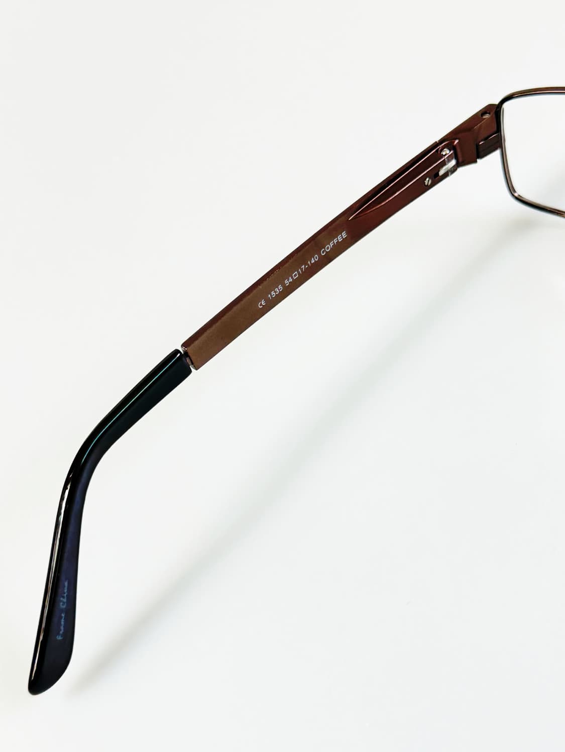 90s TOKIO 커피 메탈 슬림 스퀘어 빈티지 안경 상품이미지8