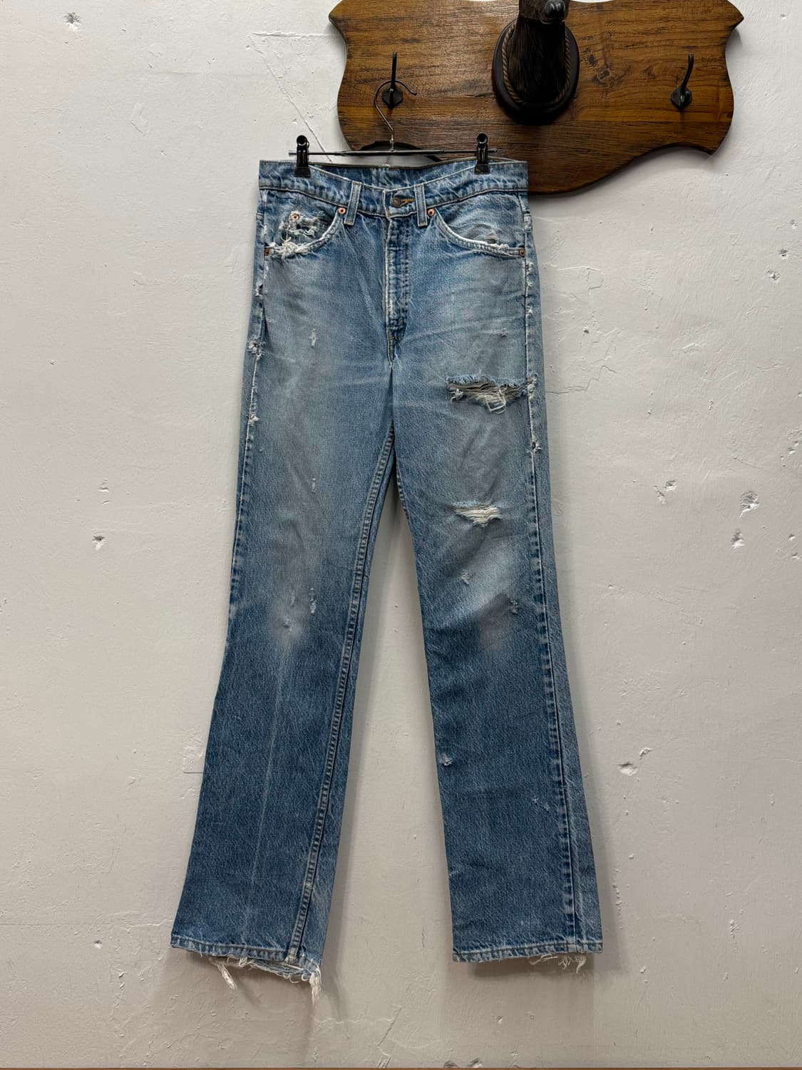 90s USA Levi's 517 Orange Tab Bootcut De 상품이미지5