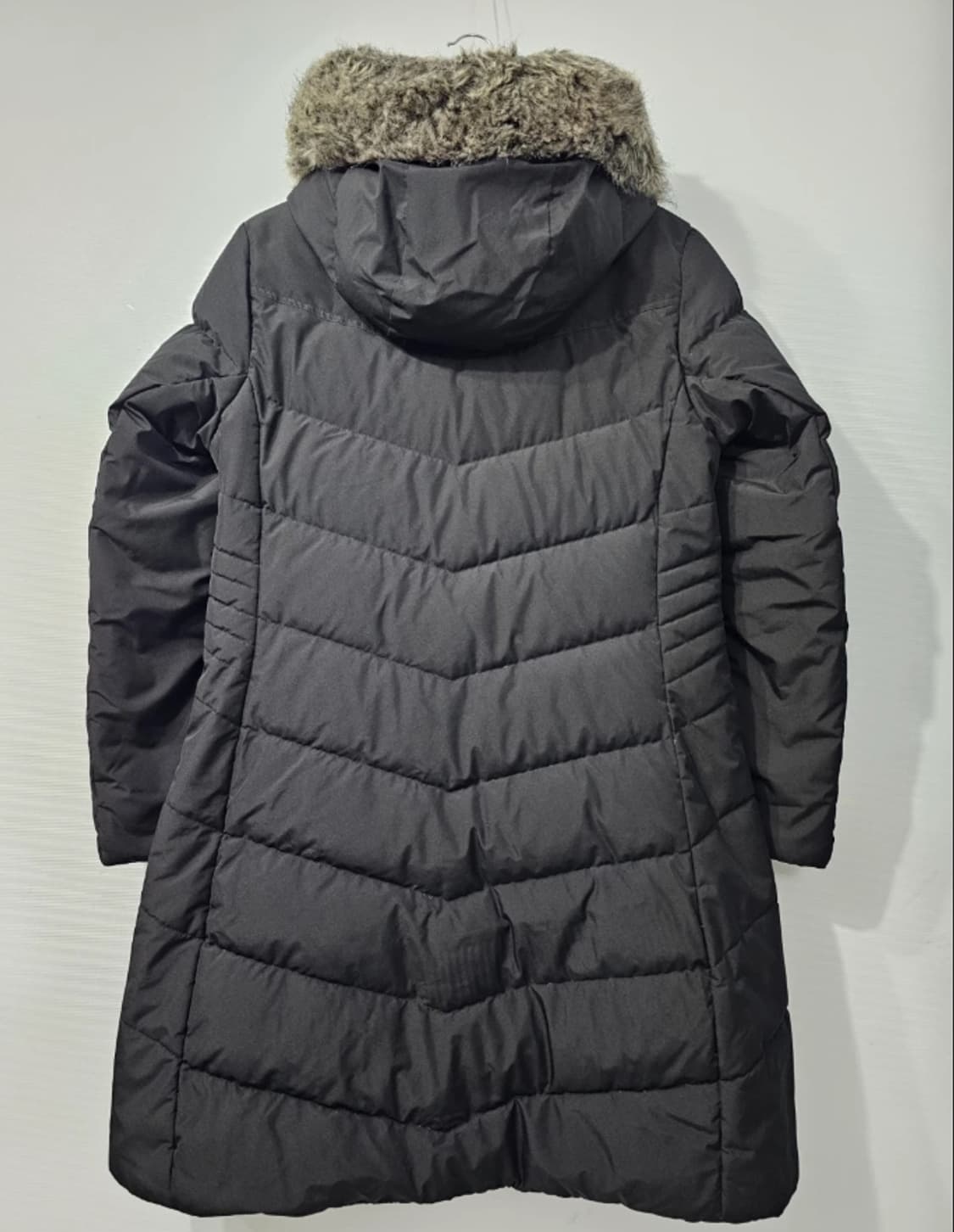 노스페이스 여성 구스다운 롱패딩 블랙 ~77 상품이미지5