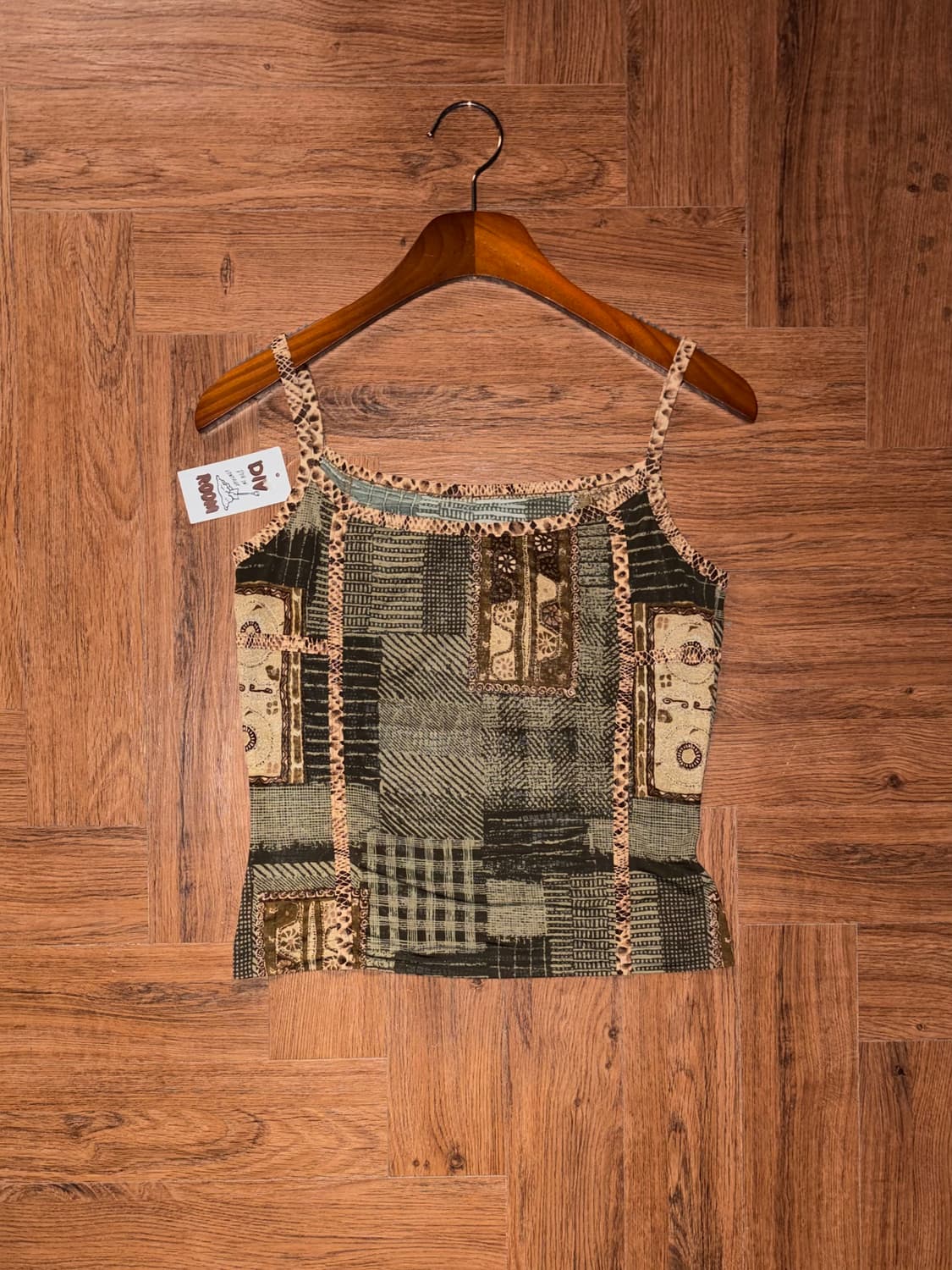 빈티지 에스닉 패턴 슬리브리스 상품이미지4