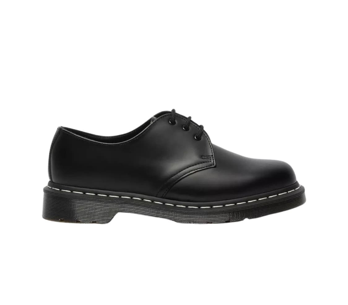 닥터마틴 1461 블랙 스무스 화이트스티치 상품이미지1