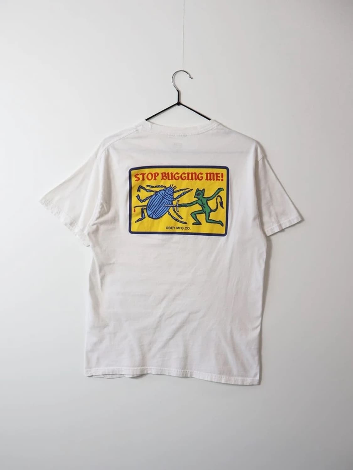OBEY Back Graphic White Tee 상품이미지5