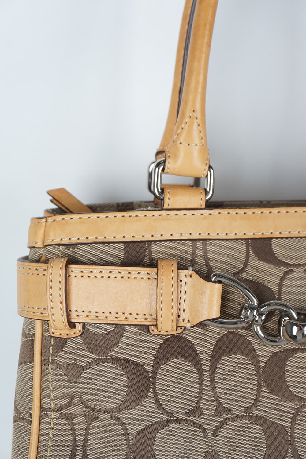  COACH signature pattern tote bag 상품이미지2