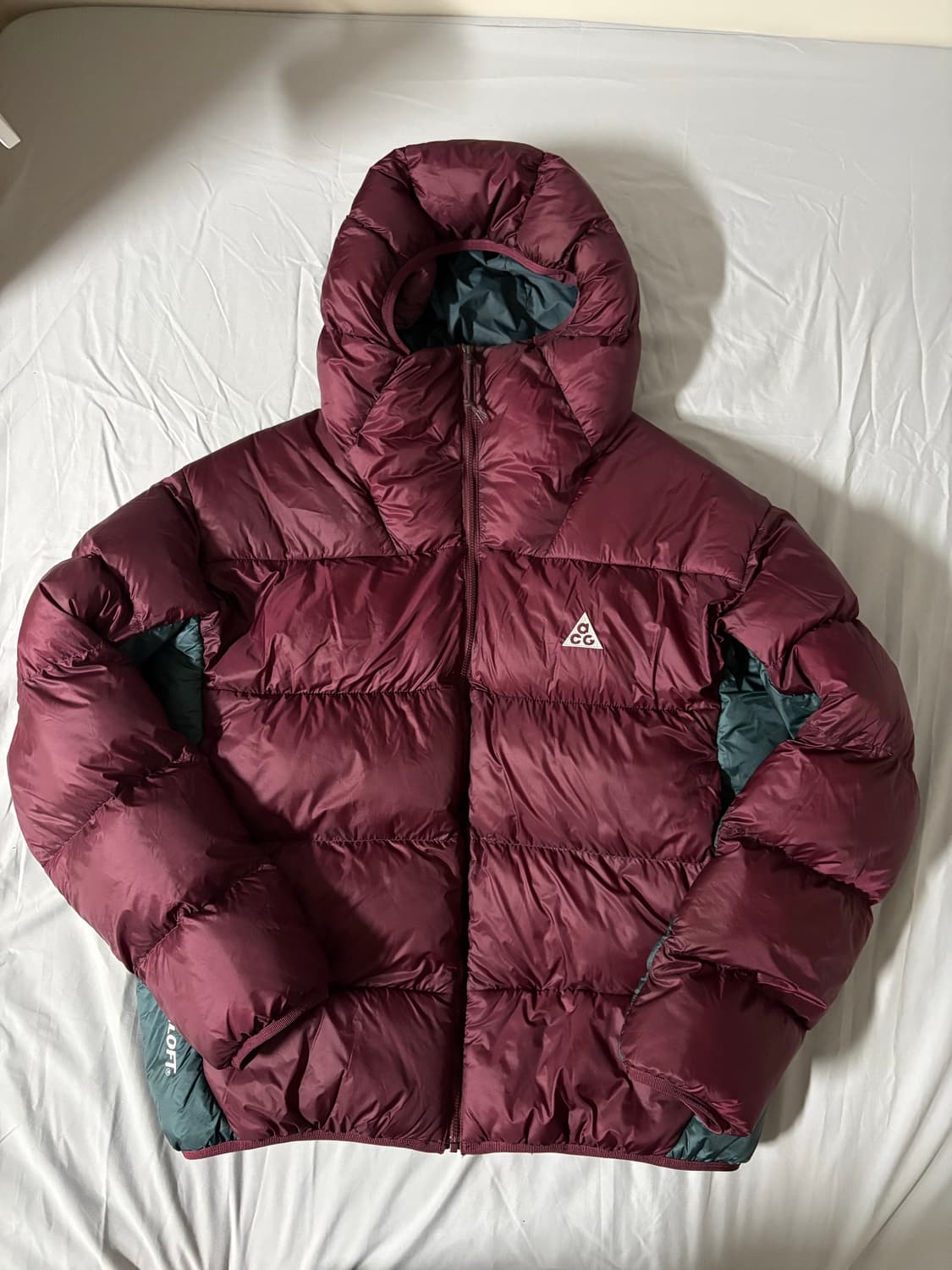 나이키 ACG 써마핏ADV 루나레이크 퍼퍼 자켓 나이트 마룬 - 아시아 상품이미지2